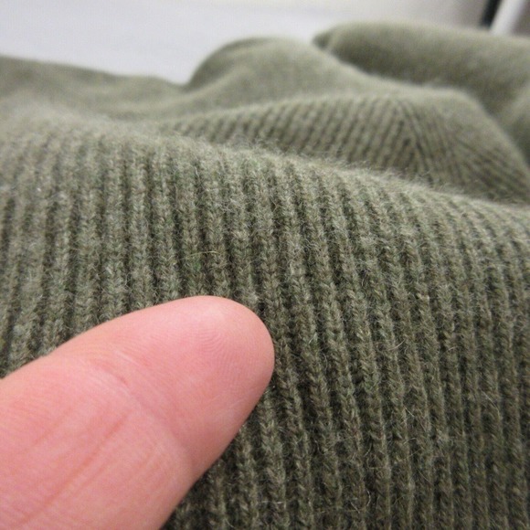 Brunello Cucinelli Mens Wool Cashmere Ribbed Sweater size 52 Large - Picture 8 of 12